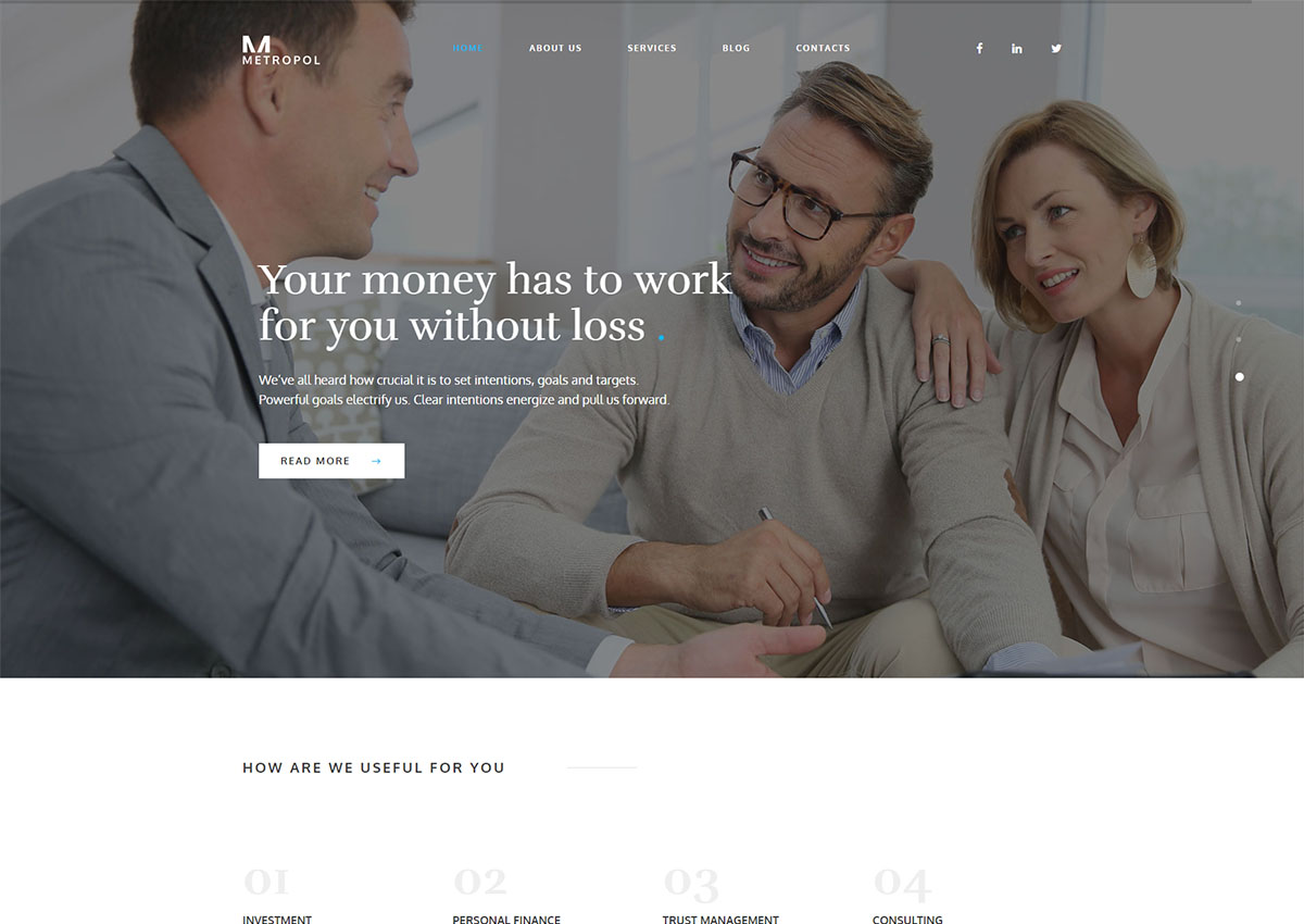 外貿(mào)金融投資理財(cái)行業(yè)網(wǎng)站